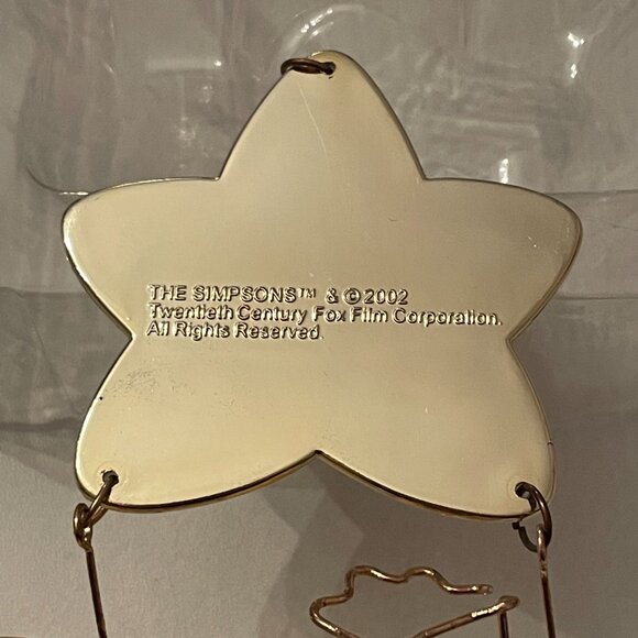 Carlton Cards Springfield Elementary Presents A Simpsons Christmas Ornament 2002 - Picture 10 of 15